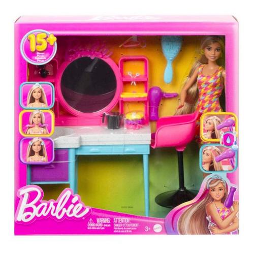 Barbie Doll And Hair Salon Playset - Primary Image
