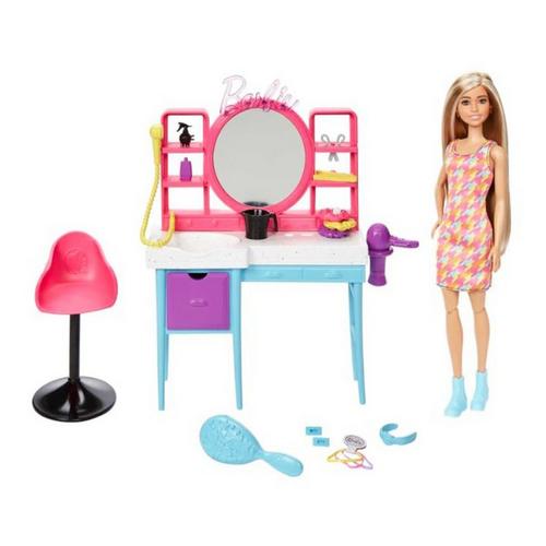 Barbie Doll And Hair Salon Playset - Primary Image