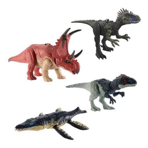 Jurassic World Dinosaur Toys with Roar Sound & Attach Action (Styles May Vary) - Primary Image