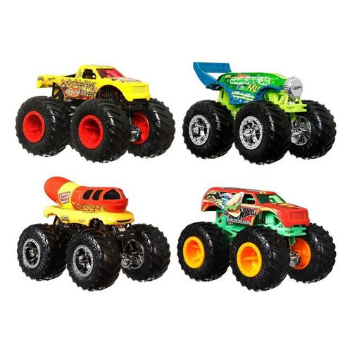Hot Wheel Monster Trucks 4 Pack (Styles May Vary) - Primary Image