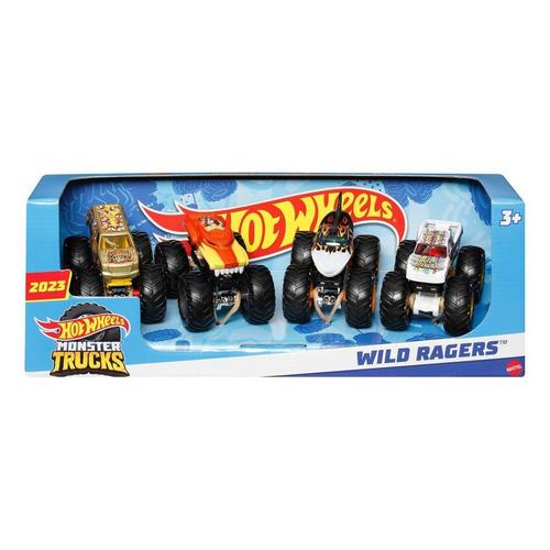 Hot Wheel Monster Trucks 4 Pack (Styles May Vary) - Primary Image