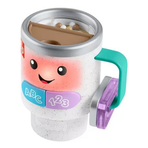 Fisher Price Laugh & Learn Wake Up & Learn Coffee Mug Baby & Toddler Toy With Music & Lights - Primary Image