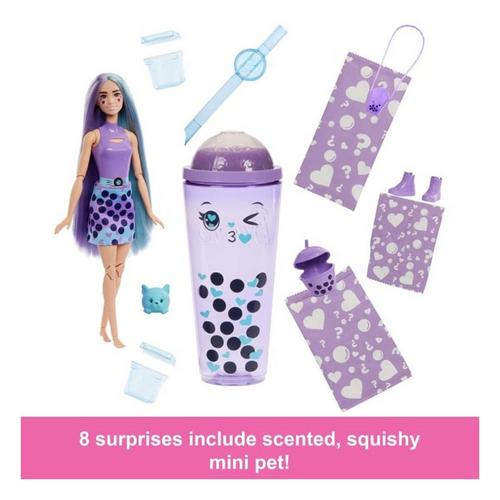 Barbie Pop Reveal Bubble Tea Series Fashion Doll & Accessories (Taro Milk) - Primary Image