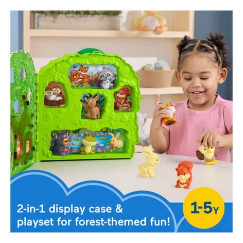 Fisher Price Little People Forest Friends Carry Case Toddler Playset With Figures