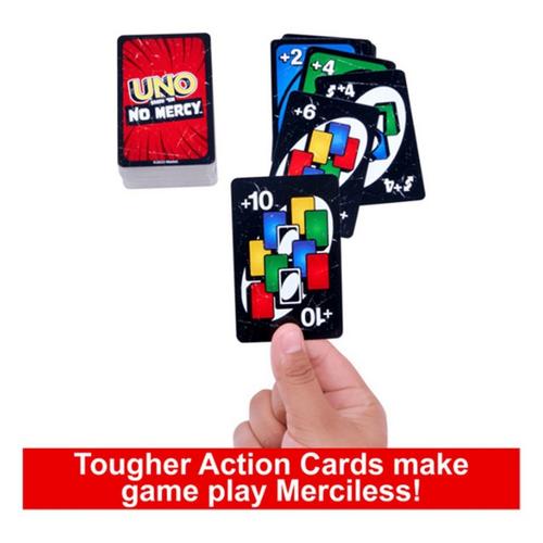 Mattel UNO Show 'Em No Mercy Card Game - Primary Image