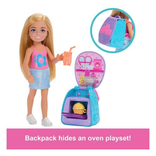 Barbie Family & Friends Chelsea Doll And Cupcake Baking Backpack - Primary Image