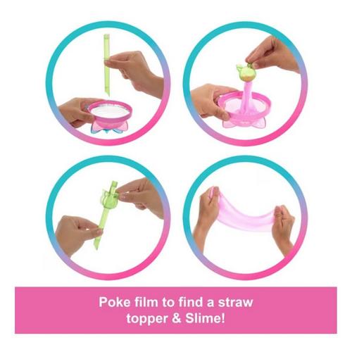 Barbie Pop Reveal Shakes Series Doll & Accessories Set, Scented Cute Kitten Fashion Doll - Primary Image