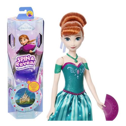 Disney Frozen Spin & Reveal Anna Fashion Doll & Accessories - Primary Image