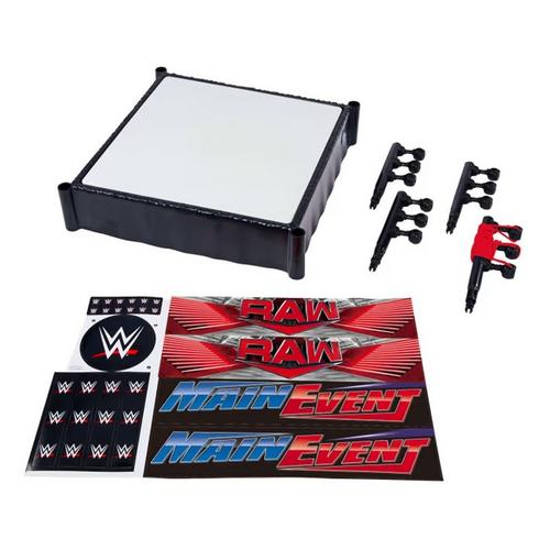 WWE Superstar Ring With Labels For Main Event & Raw - Primary Image