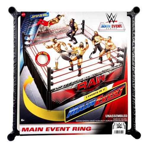WWE Superstar Ring With Labels For Main Event & Raw - Primary Image