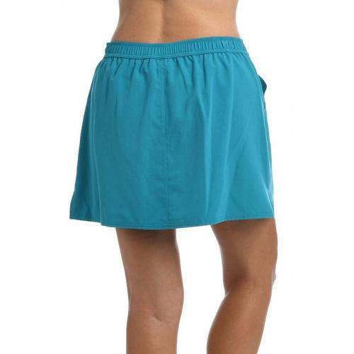Women's Maxine Woven Swim Skort - Primary Image