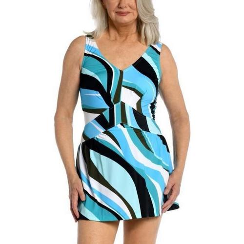 Women's Maxine Empire Scoop Neck One Piece Swimsuit - Primary Image