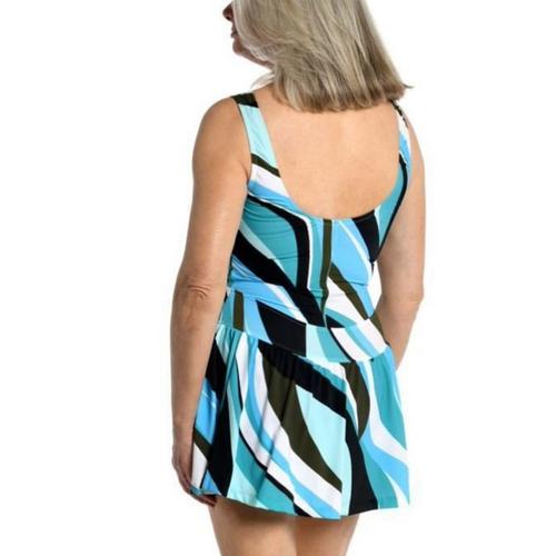 Women's Maxine Empire Scoop Neck One Piece Swimsuit - Primary Image