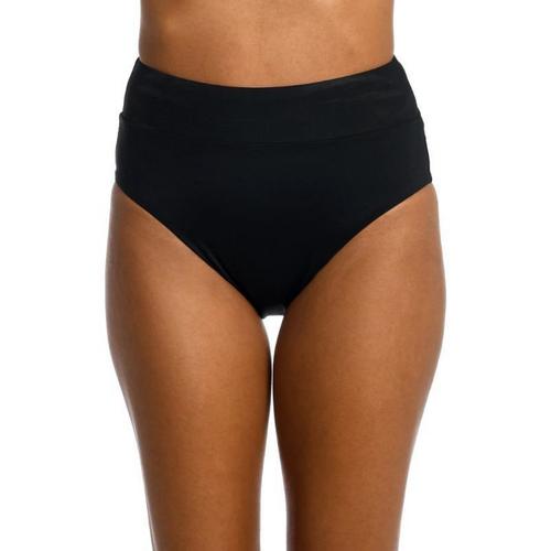 Women's La Blanca Island Goddess Cinch Back High Waist Swim Bottoms - Primary Image
