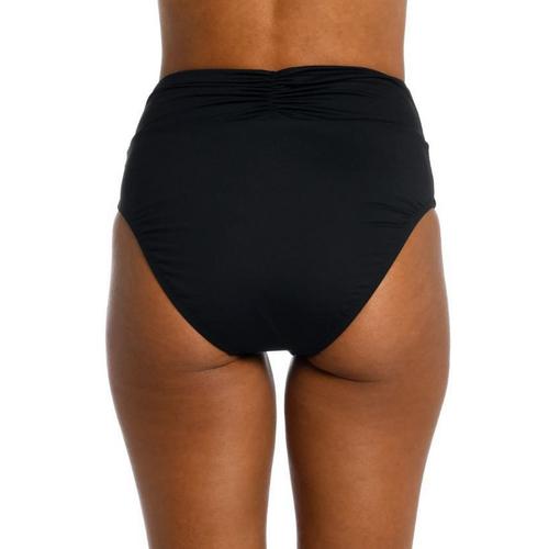 Women's La Blanca Island Goddess Cinch Back High Waist Swim Bottoms - Primary Image