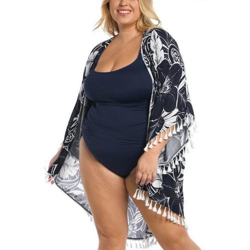 Women's La Blanca Illusion Dress Swim Cover Up - Primary Image