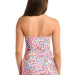 Women's La Blanca Bandeau Twist Swim Tankini - Thumbnail 2 of 2