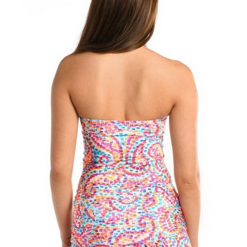Women's La Blanca Bandeau Twist Swim Tankini - Primary Image
