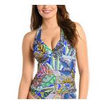Women's La Blanca Halter Swim Tankini - Thumbnail 1 of 2