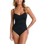 Women's La Blanca Draped Front Lingerie One Piece Swimsuit - Thumbnail 1 of 2