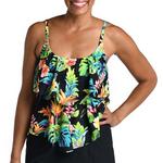 Women's Maxine Two Tiered Swim Tankini - Thumbnail 1 of 3