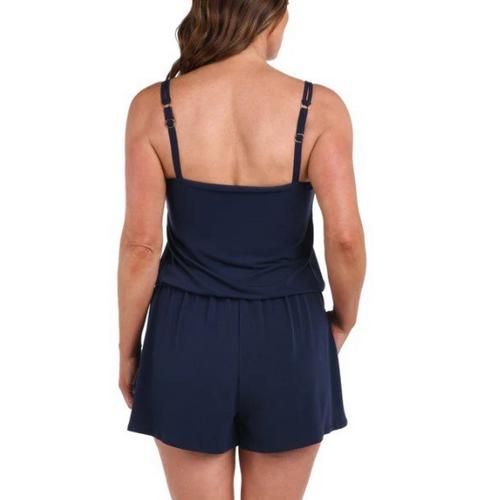 Women's Maxine Tricot Jersey Romper Swim Cover Up - Primary Image