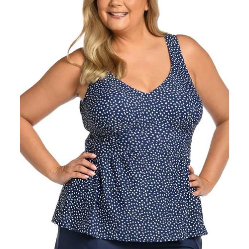 Women's Maxine Plus Size Empire Underwire Swim Tankini - Primary Image