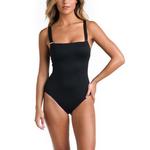 Women's La Blanca LB Luxe Over The Shoulder One Piece Swimsuit - Thumbnail 1 of 2