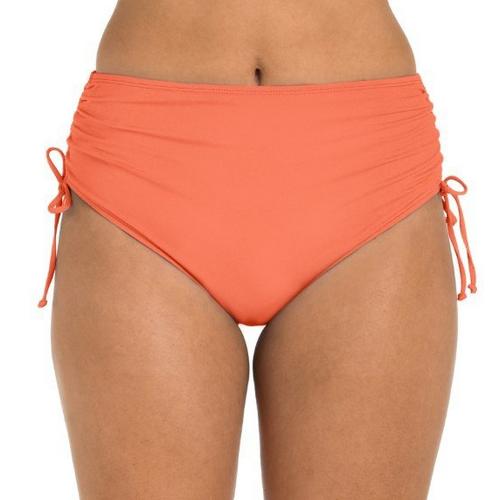 Women's 24th & Ocean Mid Waist Adjustable Swim Bottoms - Primary Image