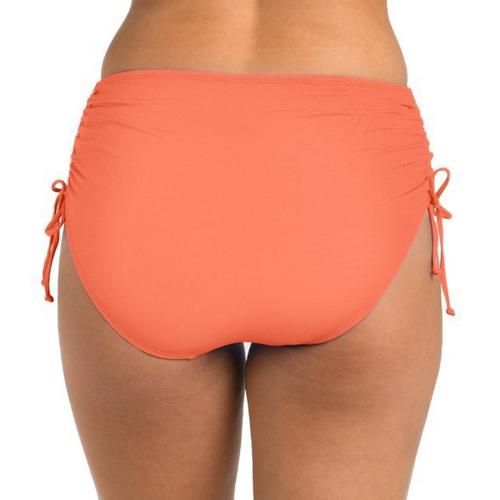 Women's 24th & Ocean Mid Waist Adjustable Swim Bottoms - Primary Image