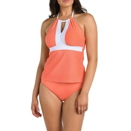 Women's 24th & Ocean Keyhole Swim Tankini - Primary Image
