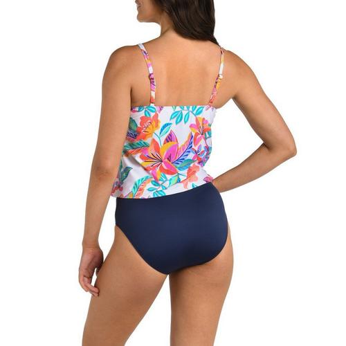 Women's 24th & Ocean Tiered Swim Tankini - Primary Image