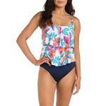 Women's 24th & Ocean Tiered Swim Tankini - Thumbnail 1 of 2