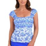 Women's Maxine Cap Sleeve Swim Tankini - Thumbnail 1 of 2