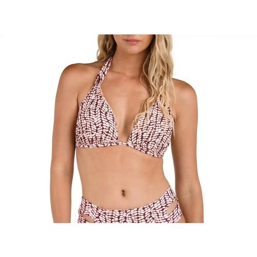 Women's La Blanca Sandy Cove Reversible Halter Triangle Swim Bikini Top - Primary Image