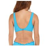 Women's Citrus Merrow Ruffle Swim Bikini Top - Thumbnail 2 of 2