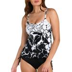 Women's 24th & Ocean Mallorca Fly-Away Swim Tankini - Thumbnail 1 of 2
