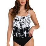 Women's 24th & Ocean Mallorca Two Tiered Swim Tankini - Thumbnail 1 of 3
