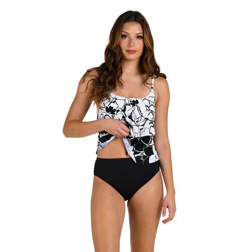 Women's 24th & Ocean Mallorca Two Tiered Swim Tankini - Primary Image