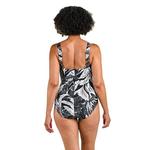 Women's Maxine Night Tropics Side Shirred One Piece Swimsuit - Thumbnail 2 of 2