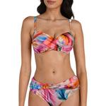 Women's La Blanca Over The Shoulder Wrap Swim Bikini Top - Thumbnail 1 of 2