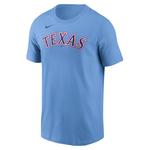 Nike Texas Rangers Wordmark Fuse T-Shirt - Thumbnail 1 of 3