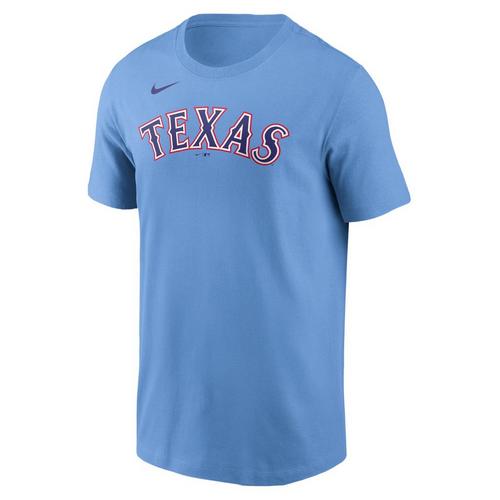 Nike Texas Rangers Wordmark Fuse T-Shirt - Primary Image