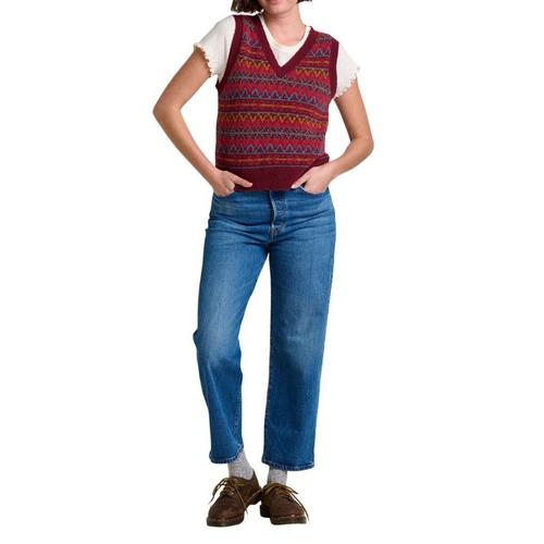 Women's Toad & Co. Wasatch Sleeveless V-Neck Sweater Vest - Primary Image