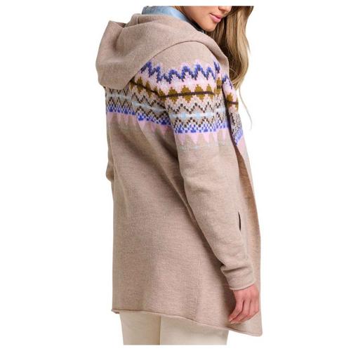 Women's Toad & Co. Merino Heartfelt Hooded Cardigan - Primary Image