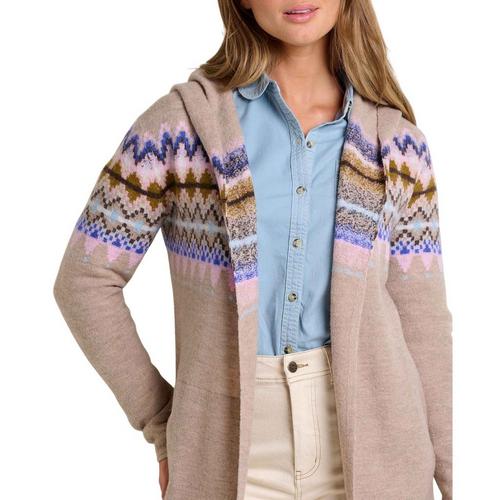 Women's Toad & Co. Merino Heartfelt Hooded Cardigan - Primary Image