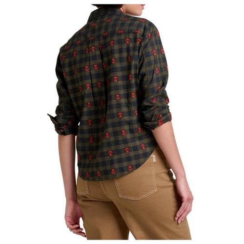 Women's Toad & Co. Re-Form Boxy Long Sleeve Flannel - Primary Image