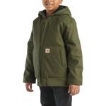 Kids' Carhartt Hooded Canvas Jacket - Thumbnail 3 of 4