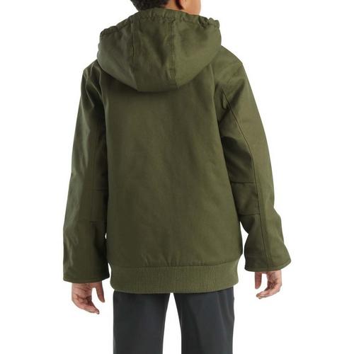 Kids' Carhartt Hooded Canvas Jacket - Primary Image
