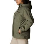 Women's Columbia Plus Size Hikebound Hooded Rain Jacket - Thumbnail 2 of 5